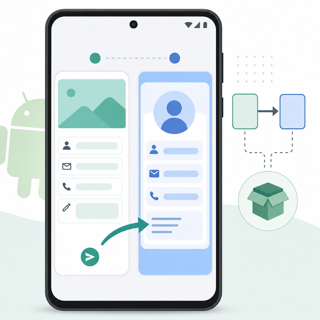 how to pass data between fragments in android with Bundle arguments and the Navigation graph
