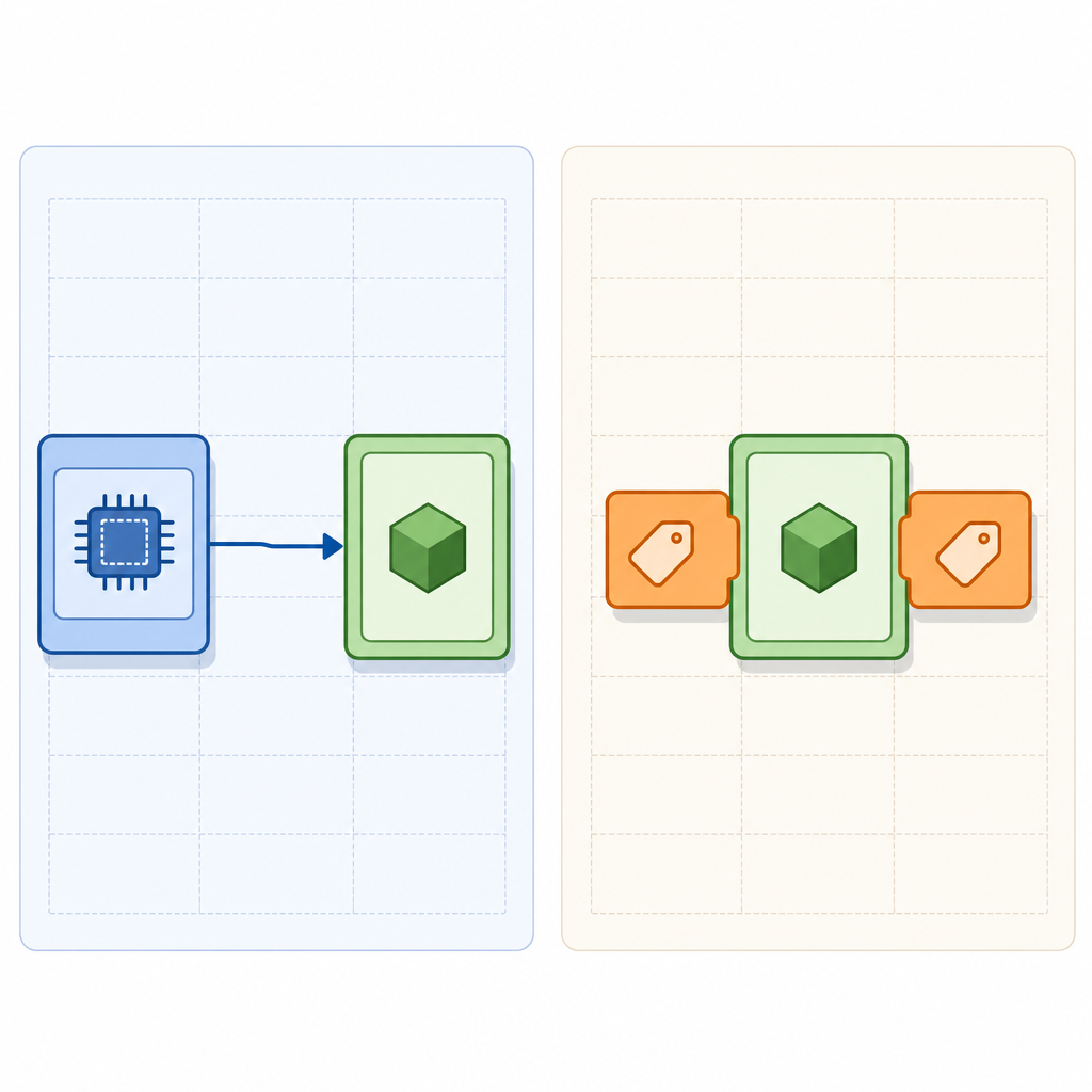 Memory diagram of the difference between pointers and references in C++