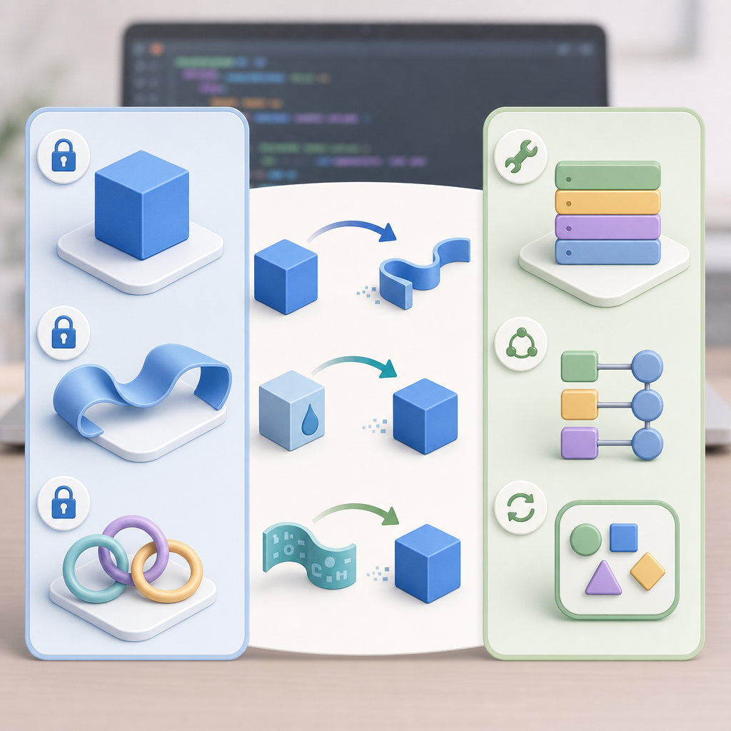 Visual of Python mutability vs immutability and type casting between data types