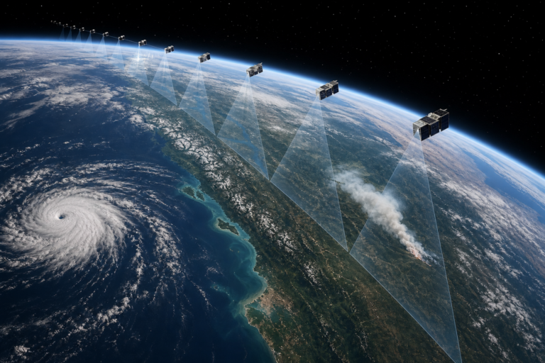 Small Satellite Constellations Are Transforming Earth Observation and Disaster Response